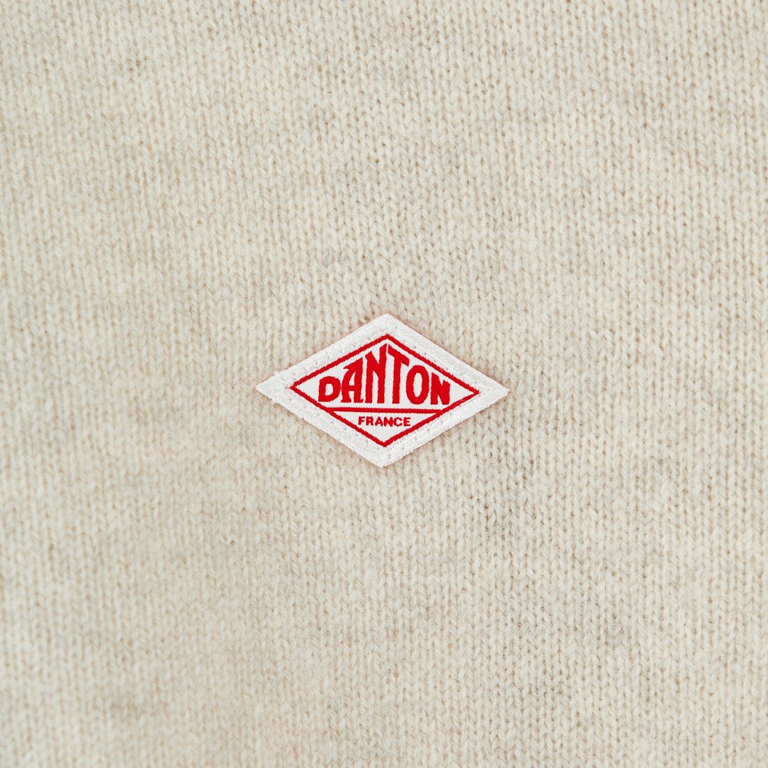 DANTON [ダントン] クルーネックプルオーバーニット [DT-D0027LMW] OATMEAL