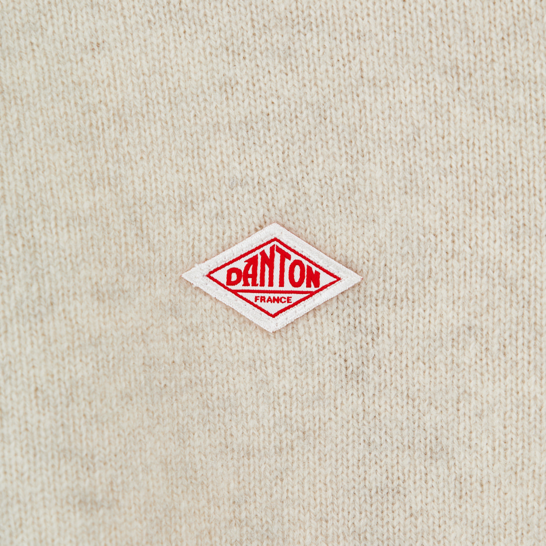 DANTON [ダントン] クルーネックプルオーバーニット [DT-D0027LMW] OATMEAL