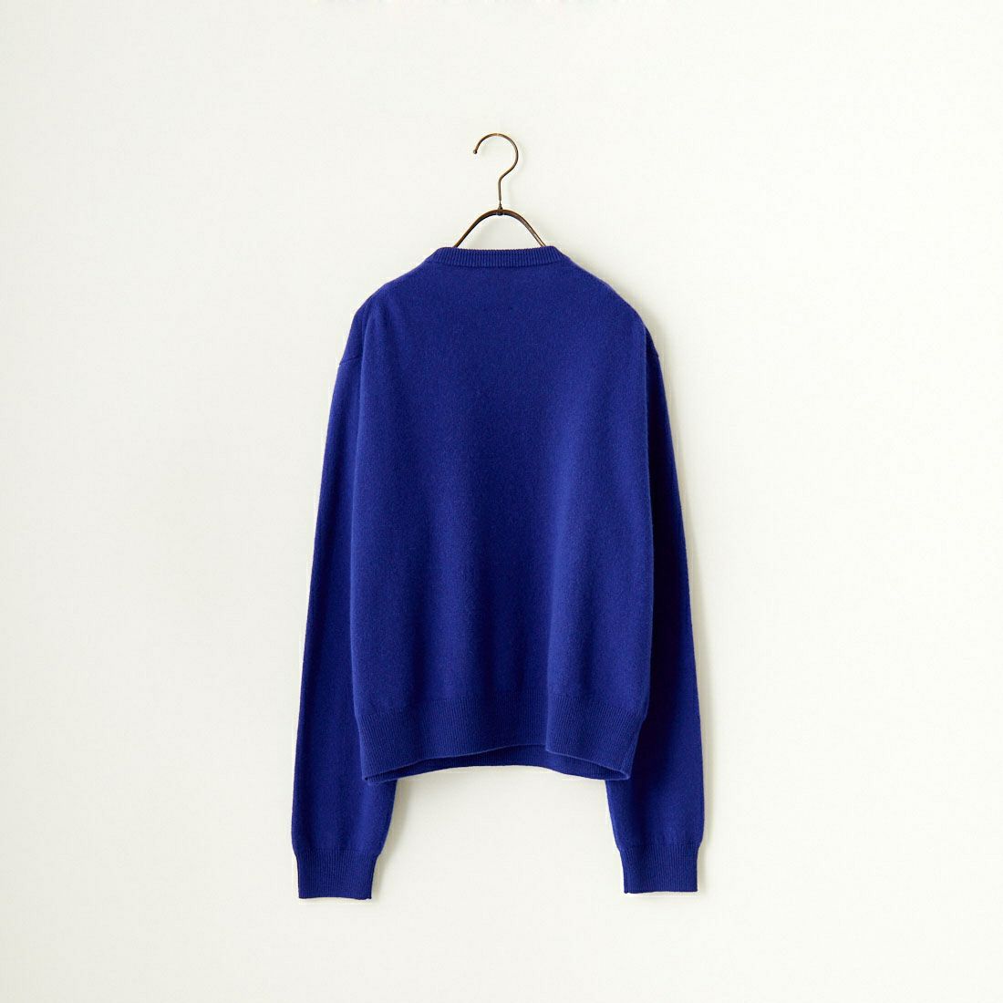 DANTON [ダントン] クルーネックプルオーバーニット [DT-D0027LMW] BLUE