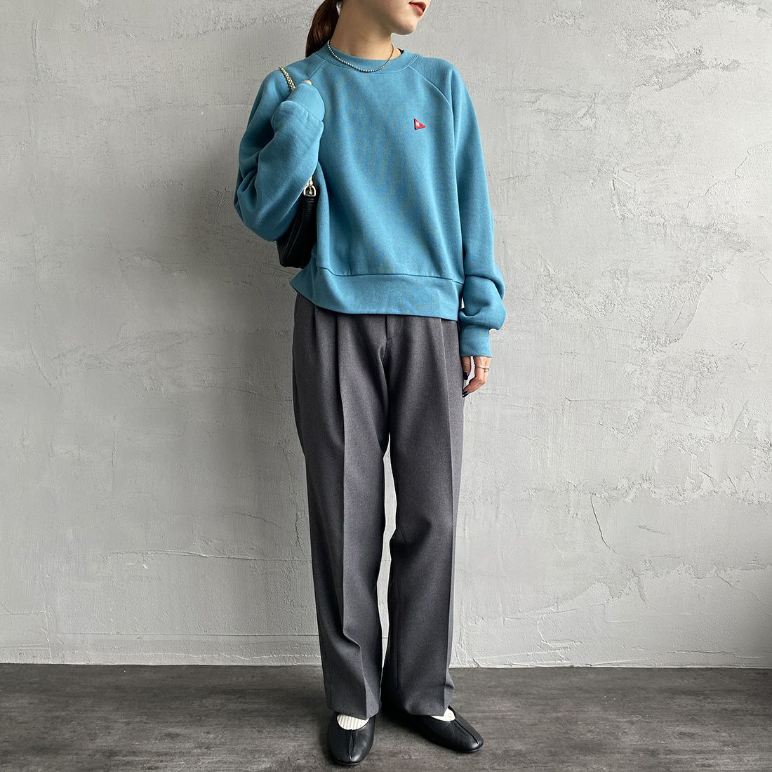 Health knit [ヘルスニット] 別注 ショート丈 クラシックラグラン