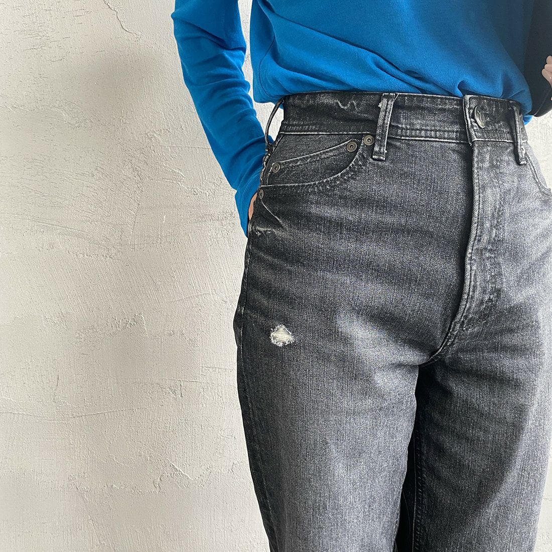 YANUK [ヤヌーク] 別注 LEA for JEANS FACTORY ボーイズストレート