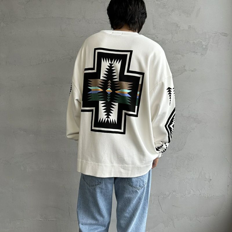 PENDLETON [ペンドルトン] 別注 バックプリントクルーネックスウェット