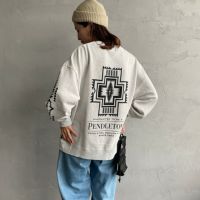 PENDLETON [ペンドルトン] 別注 バックプリントクルーネックスウェット ...