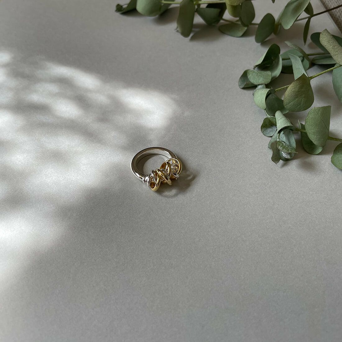 LAPUIS [ラピュイ] Coil Aroundリング [214-220115] MULTI