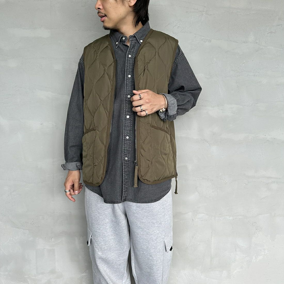 D.OLIVE&&モデル身長：173cm 着用サイズ：M&&