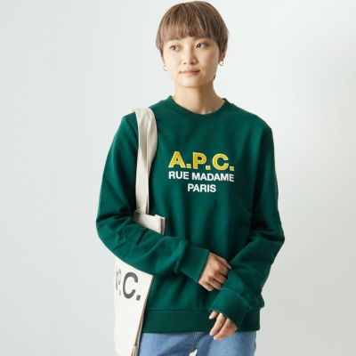 A.P.C. [アー・ペー・セー] ロゴプリントスウェット [SWEAT-APC-MADAME