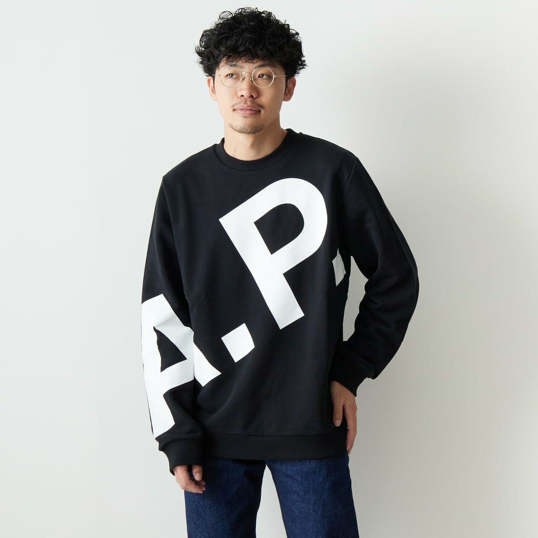 A.P.C. [アー・ペー・セー] ビッグロゴスウェット [SWEAT-CORY