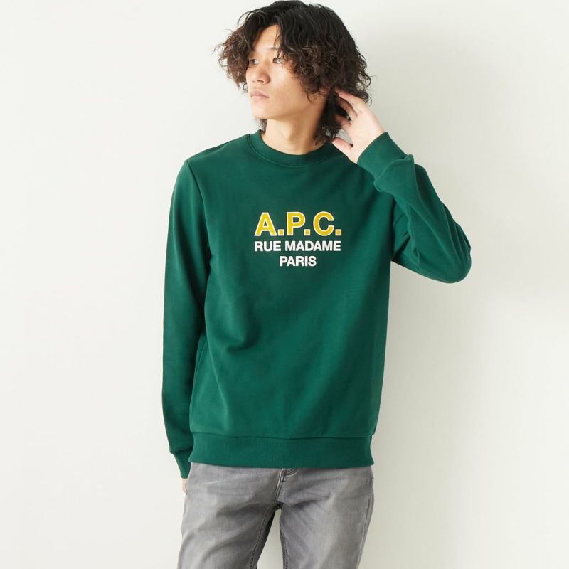 A.P.C. [アー・ペー・セー] ロゴプリントスウェット [SWEAT-APC-MADAME