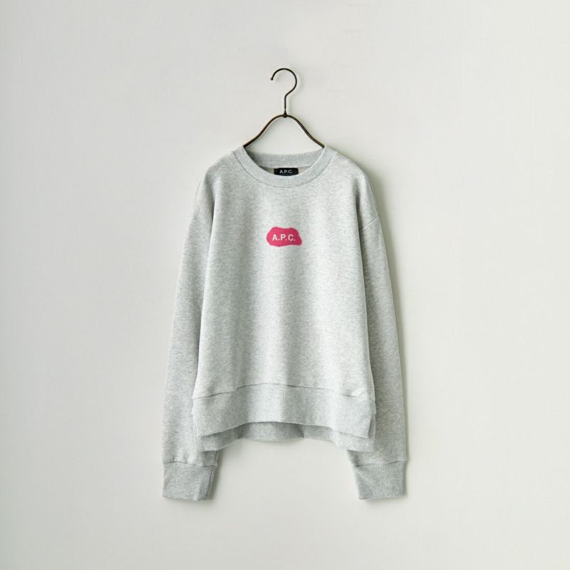 A.P.C. [アー・ペー・セー] ステンシルロゴスウェット [SWEAT-SYBILLE]