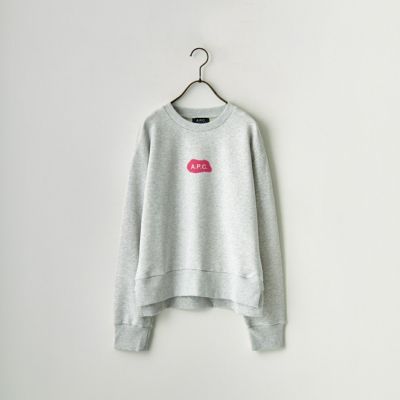 A.P.C. [アー・ペー・セー] ステンシルロゴスウェット [SWEAT-SYBILLE