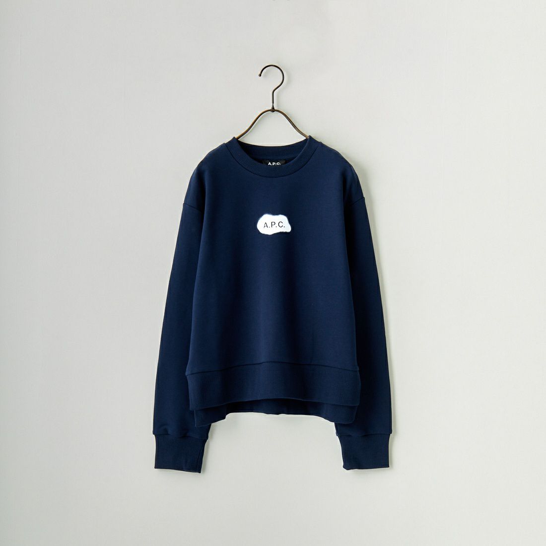 A.P.C. [アー・ペー・セー] ステンシルロゴスウェット [SWEAT-SYBILLE