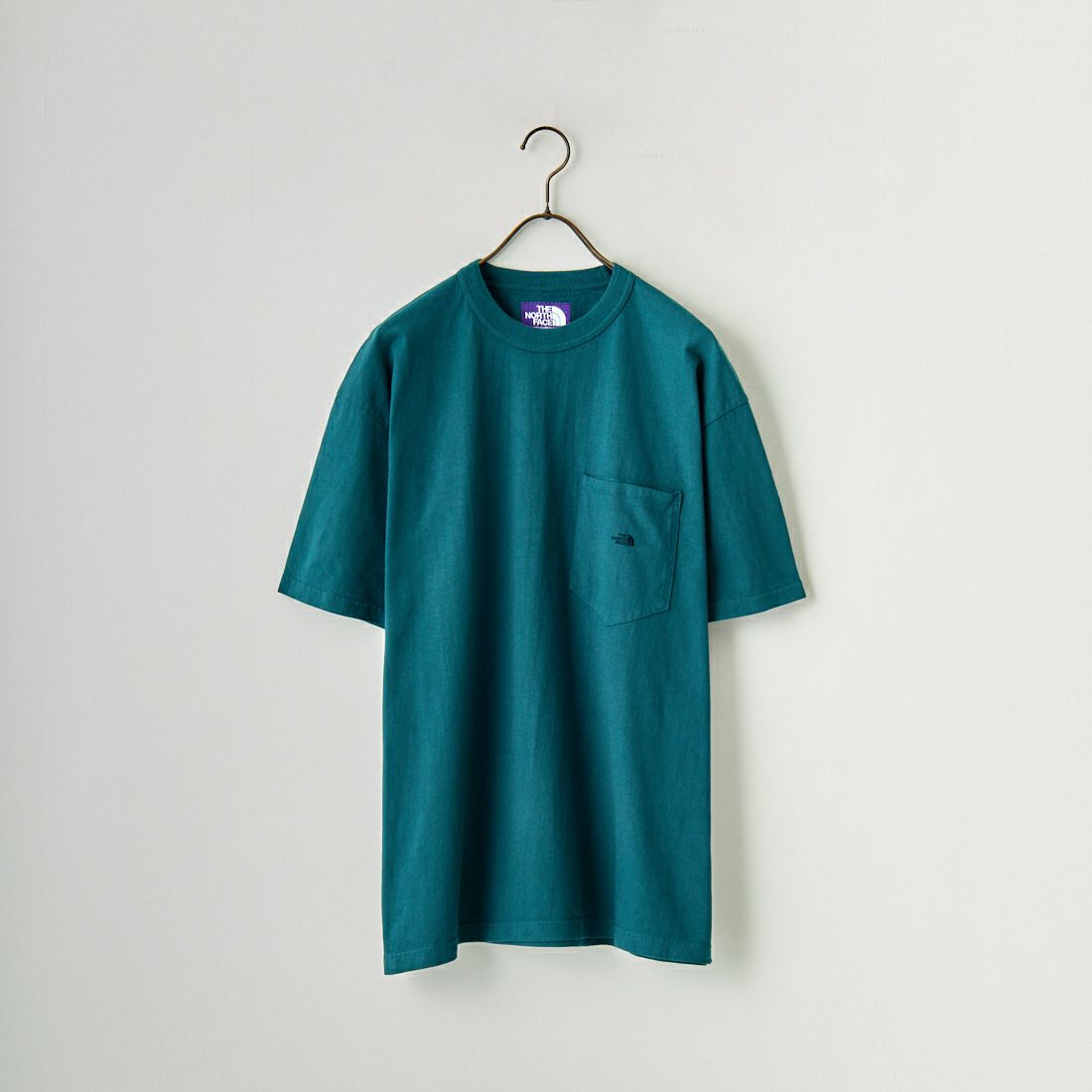 THE NORTH FACE PURPLE LABEL [ザ ノースフェイス パープルレーベル] 7OZ ポケットTシャツ [NT3366N] BG BOTTLE