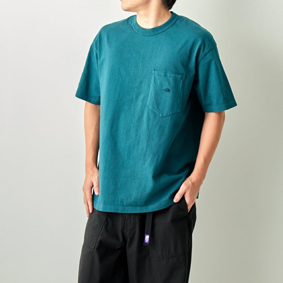 THE NORTH FACE PURPLE LABEL [ザ ノースフェイス パープルレーベル] 7OZ ポケットTシャツ [NT3366N]