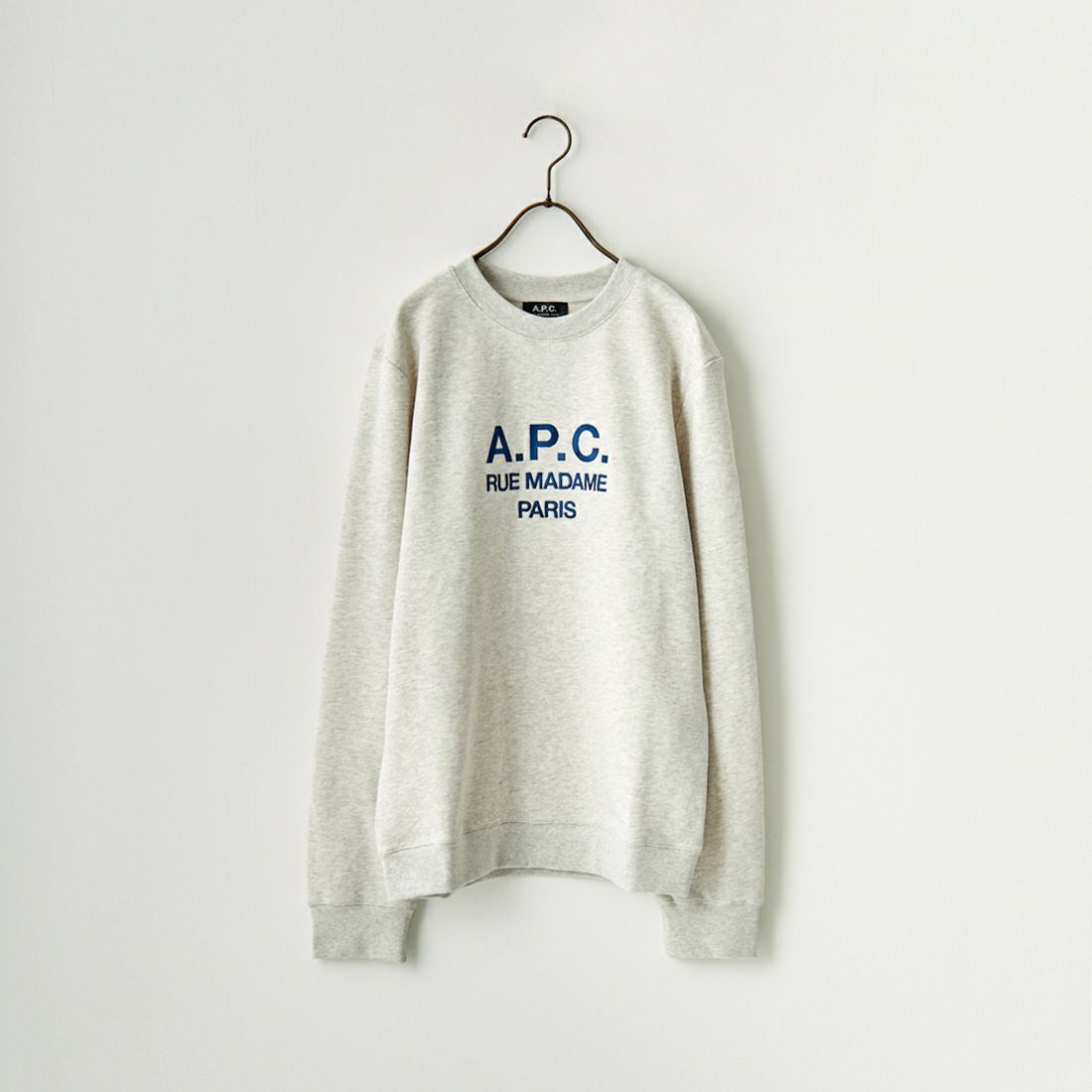 A.P.C. [アー・ペー・セー] ロゴ刺繍 スウェット [SWEAT-RUFUS]