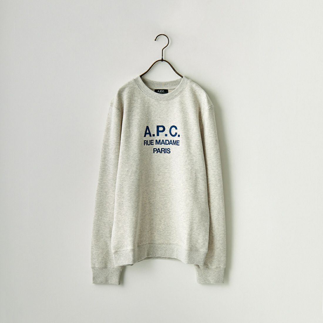 A.P.C. [アー・ペー・セー] ロゴ刺繍 スウェット [SWEAT-RUFUS