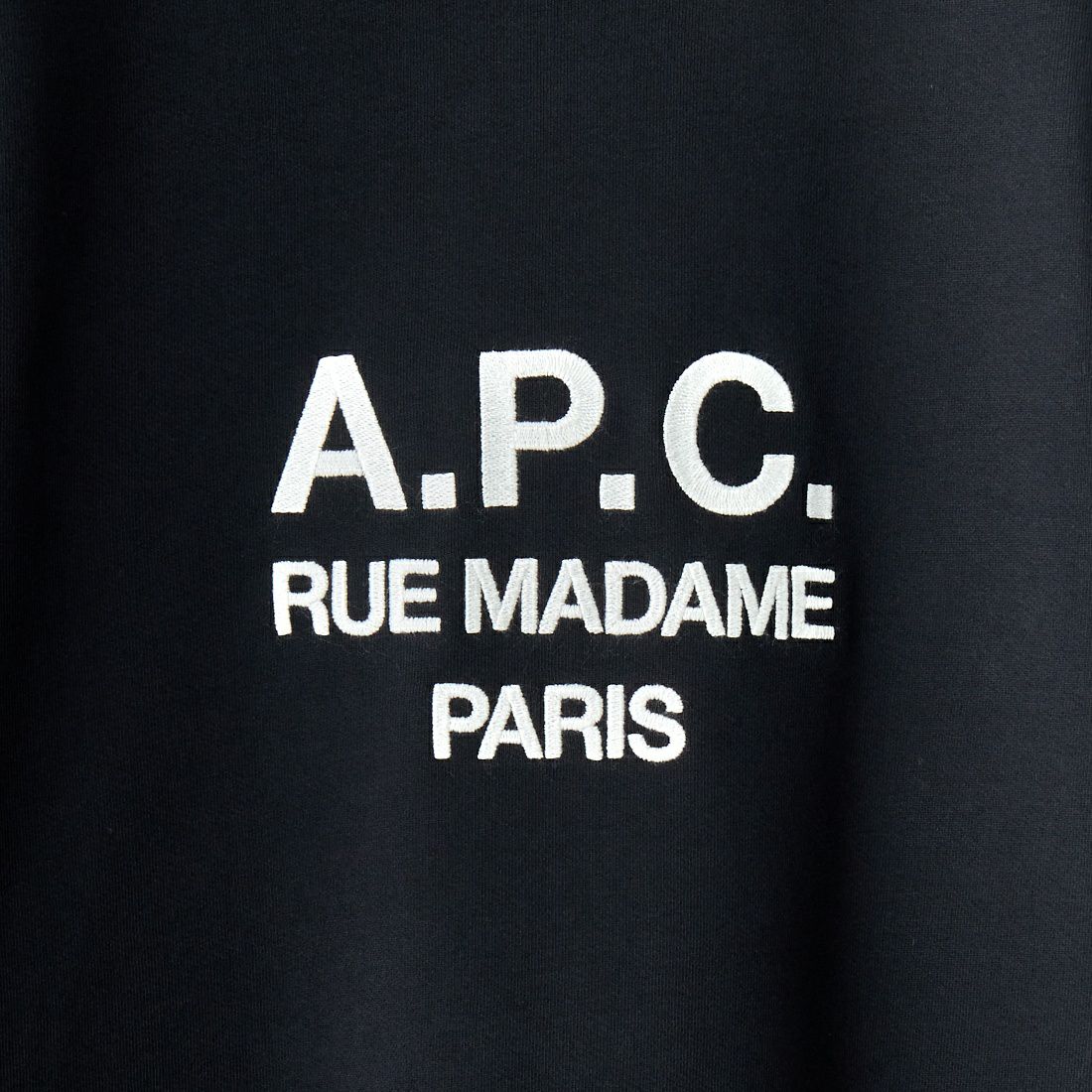 A.P.C. [アー・ペー・セー] ロゴ刺繍 スウェット [SWEAT-RUFUS