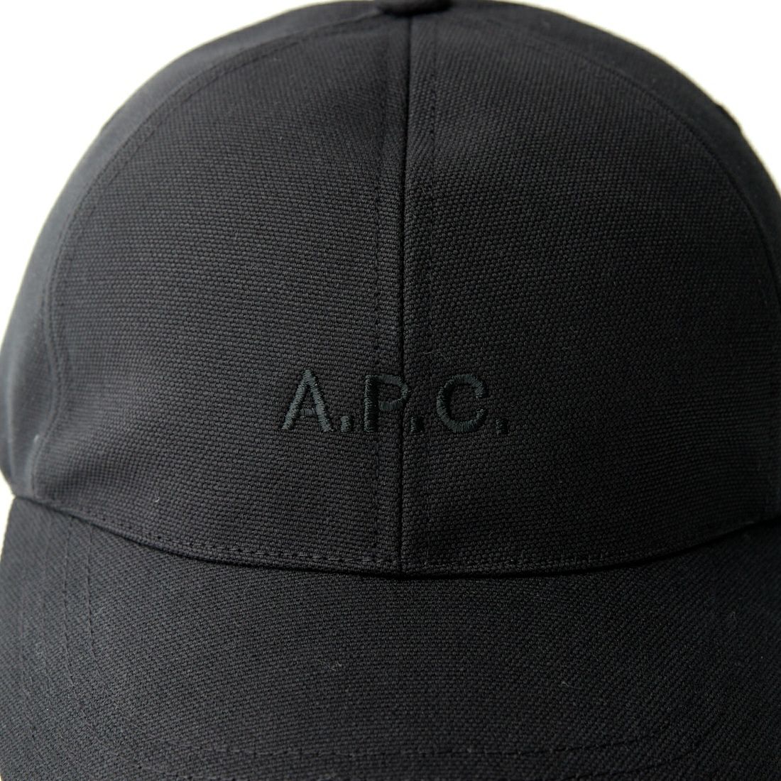 A.P.C. [アー・ペー・セー] ロゴ刺繍 デニムキャップ [CASQUETTE