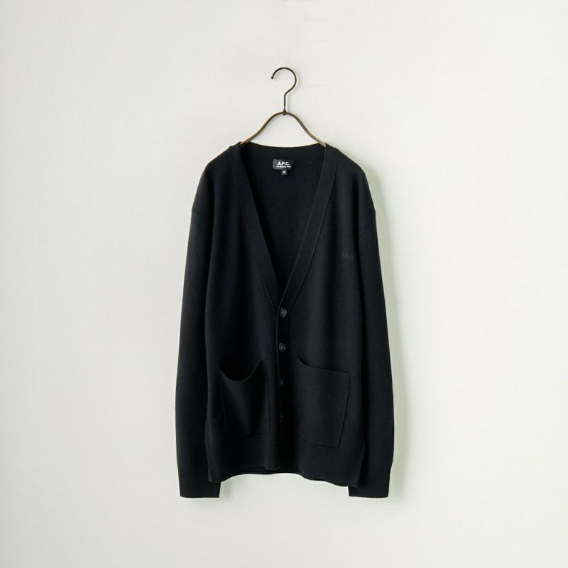 A.P.C. [アー・ペー・セー] Vネックカーディガン [CARDIGAN-THEO]