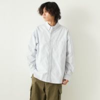 ST240 NAVY&&モデル身長：180cm 着用サイズ：L&&