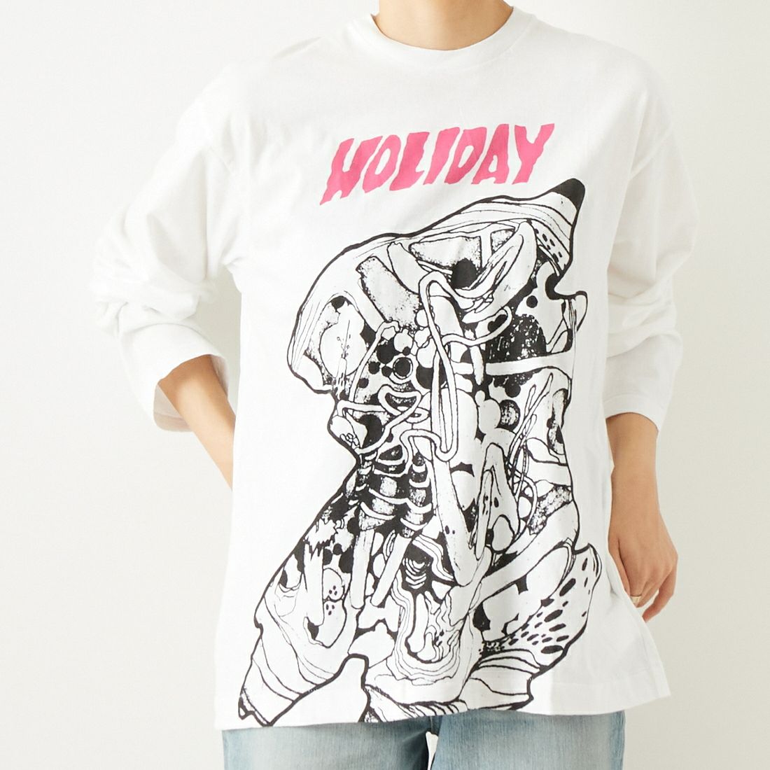 HOLIDAY [ホリデイ] スーパーファイン 長袖Tシャツ [23201106]｜ジーンズファクトリー公式通販サイト - JEANS FACTORY  Online Shop