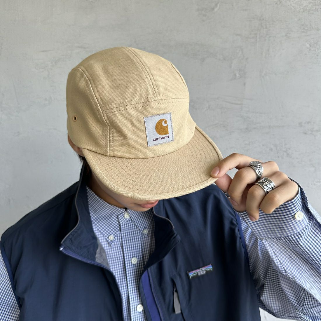 arhartt WIP [カーハートダブリューアイピー] バックレーキャップ [I016607] DUSTY H B