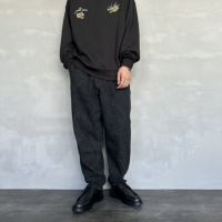 BLACK&&モデル身長：173cm 着用サイズ：M&&