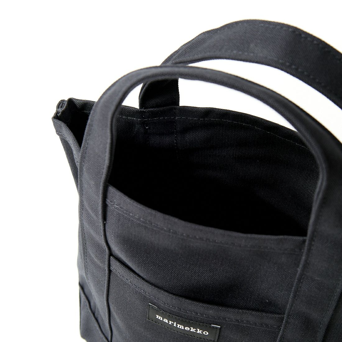 marimekko [マリメッコ] Raide Mini Peruskassi トートバッグ [52169-2-44400] 99 ﾌﾞﾗｯｸ