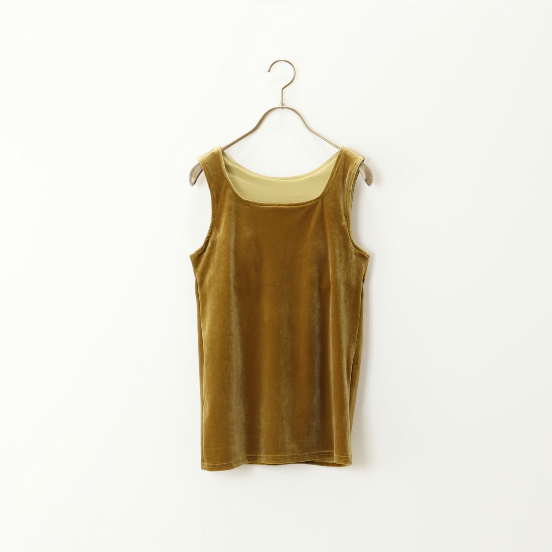 hwyl [ヒュイル] ベロアスクエアタンクトップ [35285610] 33 ﾏｽﾀｰﾄﾞ