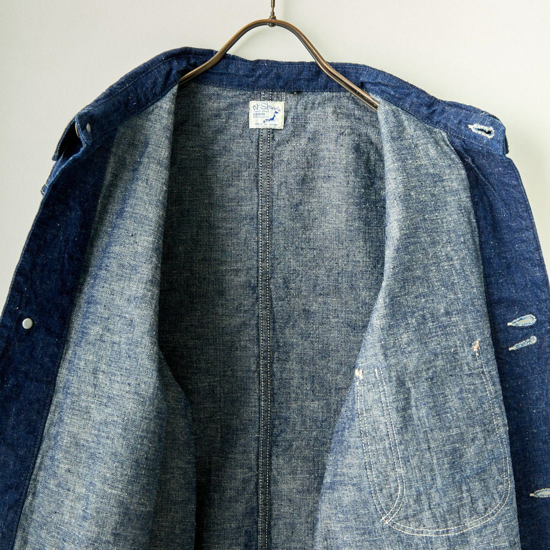 orSlow [オアスロウ] 1940S デニムカバーオール [01-6150] 81 ONEWASH