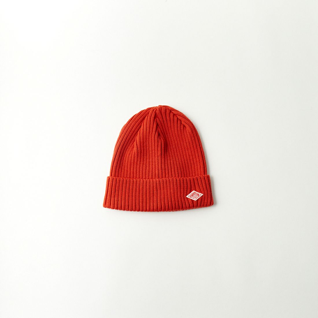 DANTON [ダントン] リブニットキャップ [DT-H0234BLG] APRICOT