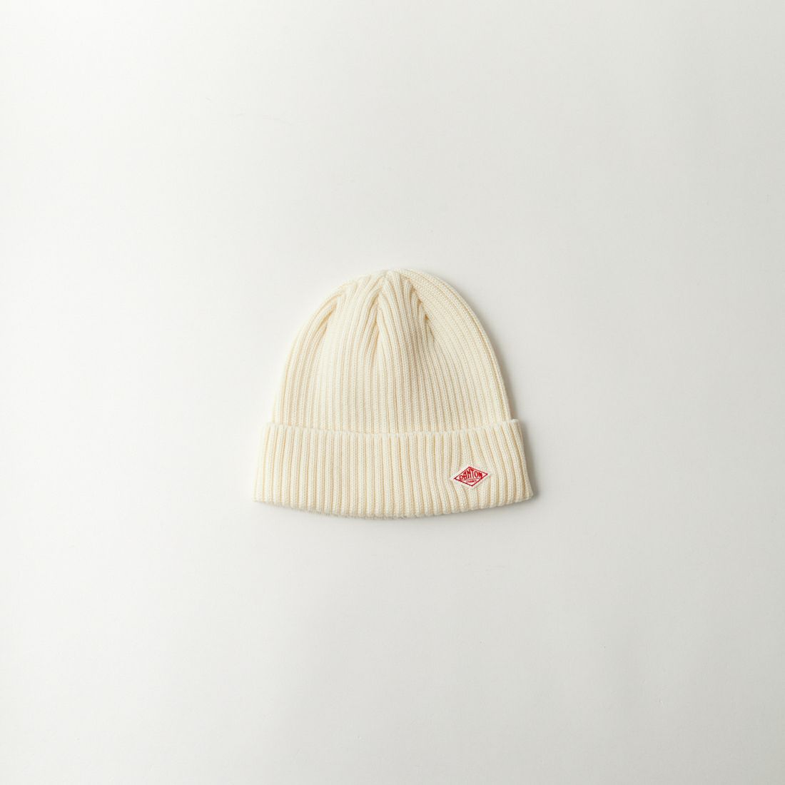 DANTON [ダントン] リブニットキャップ [DT-H0234BLG] IVORY