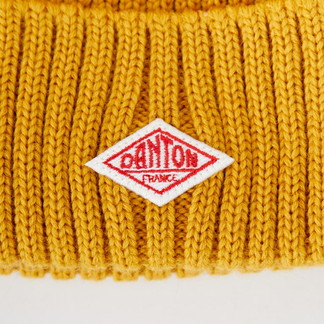DANTON [ダントン] リブニットキャップ [DT-H0234BLG] GOLD