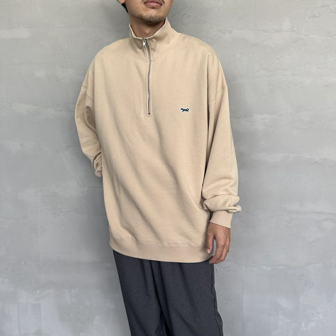 SAND&&モデル身長：168cm 着用サイズ：L&&