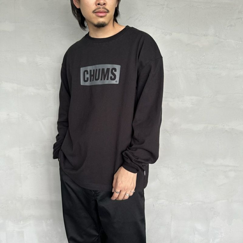 CHUMS [チャムス] ヘビーウェイト チャムスロゴ ロングスリーブTシャツ