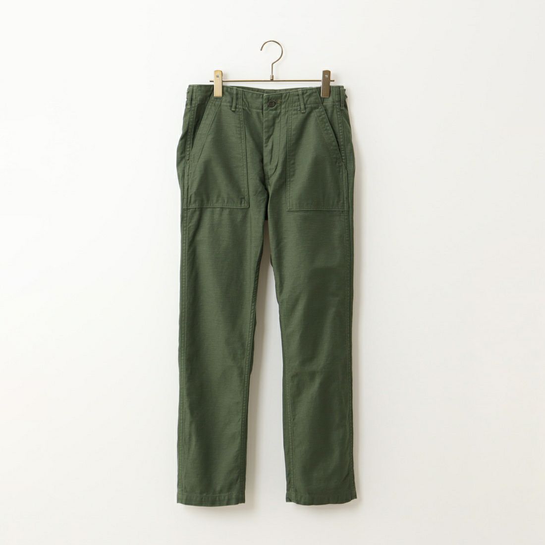 orSlow [オアスロウ] スリムフィット ファティーグパンツ [01-5032] 16 GREEN