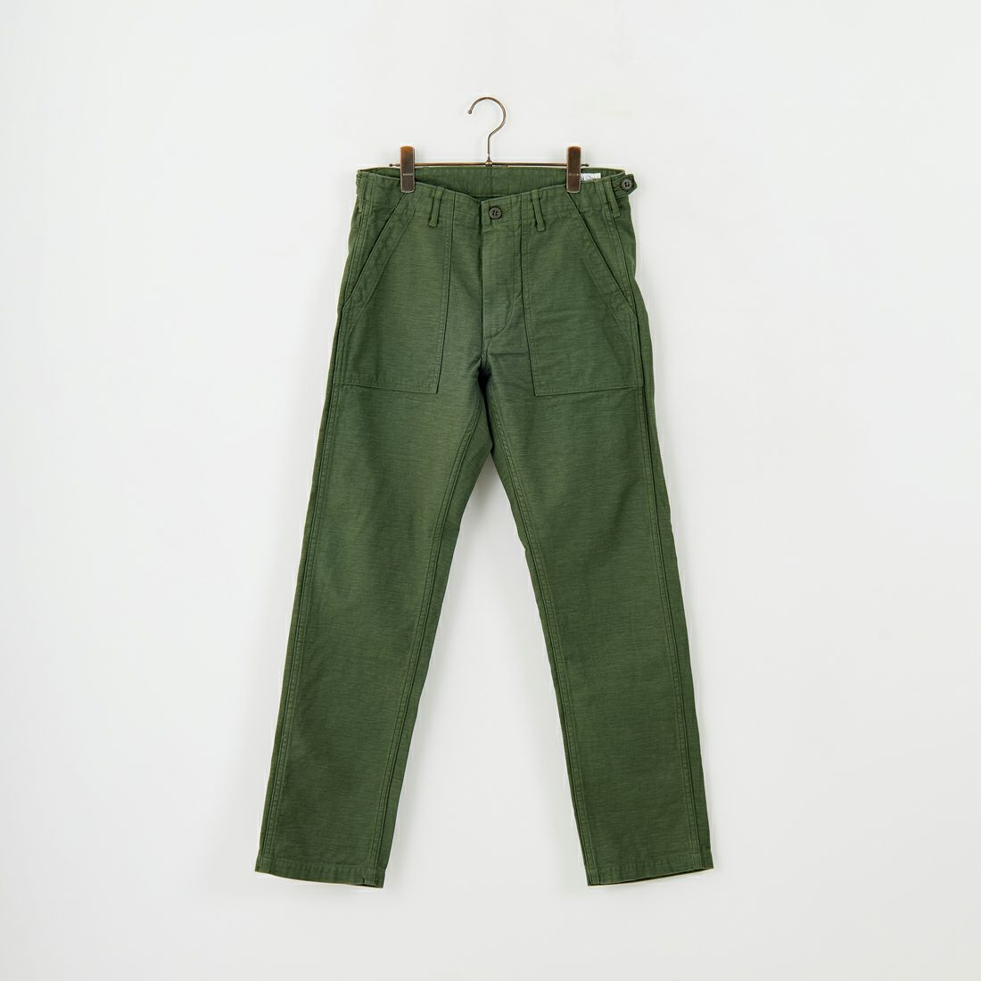 orSlow [オアスロウ] スリムフィット ファティーグパンツ [01-5032] 16 GREEN