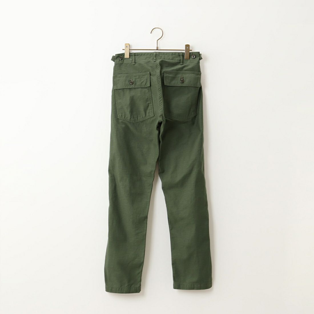 orSlow [オアスロウ] スリムフィット ファティーグパンツ [01-5032] 16 GREEN