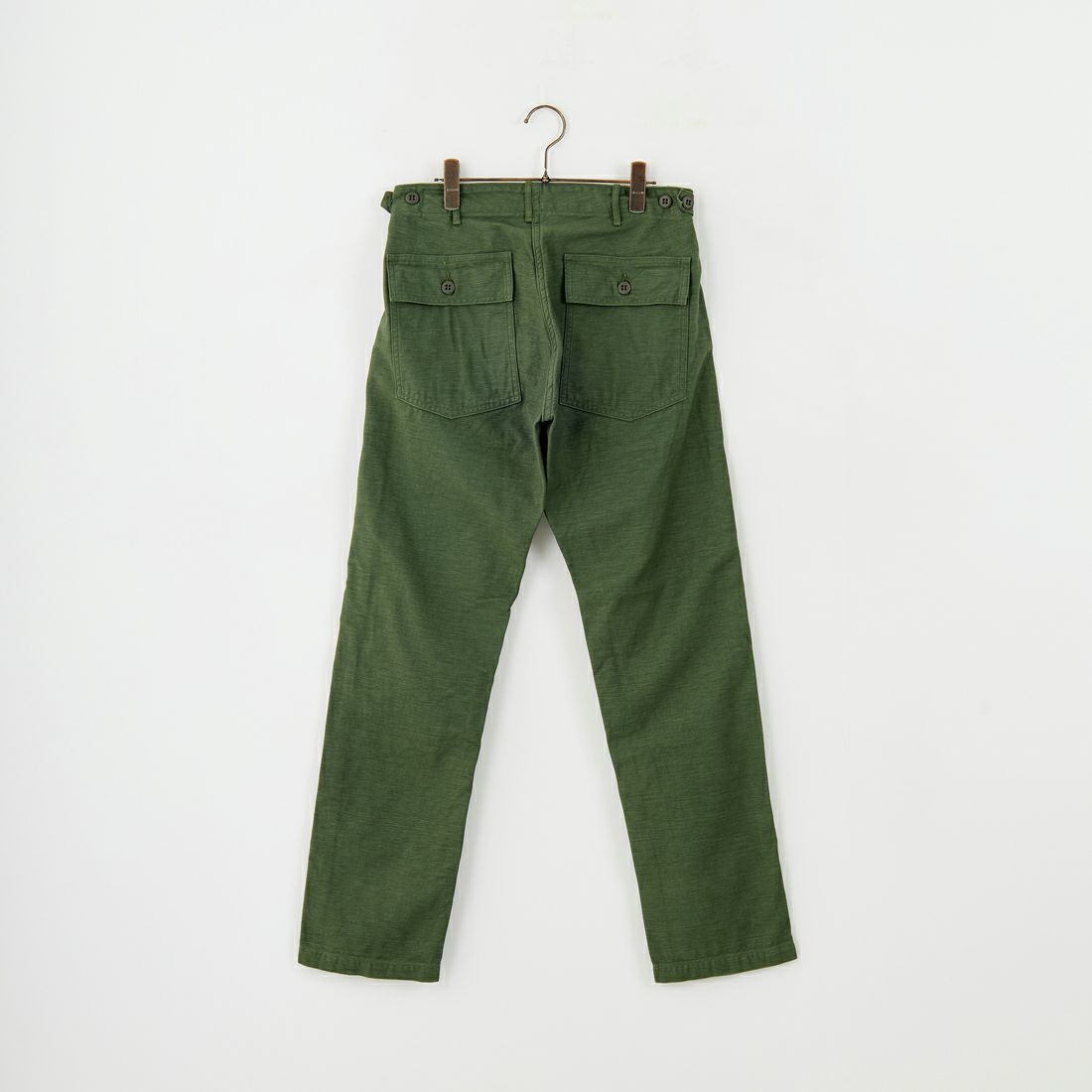 orSlow [オアスロウ] スリムフィット ファティーグパンツ [01-5032] 16 GREEN