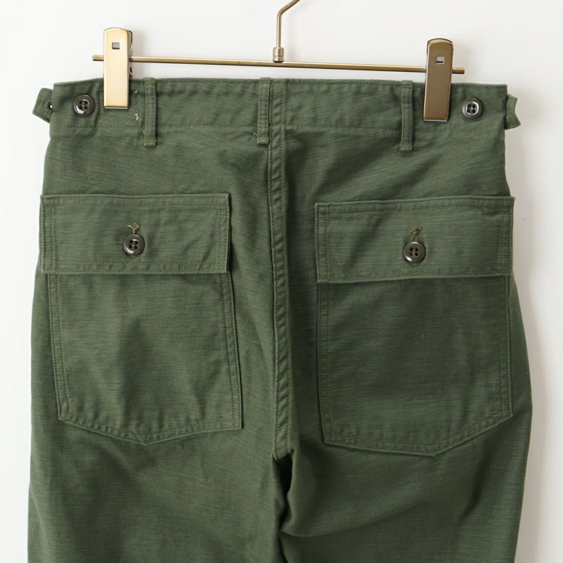 orSlow [オアスロウ] スリムフィット ファティーグパンツ [01-5032] 16 GREEN