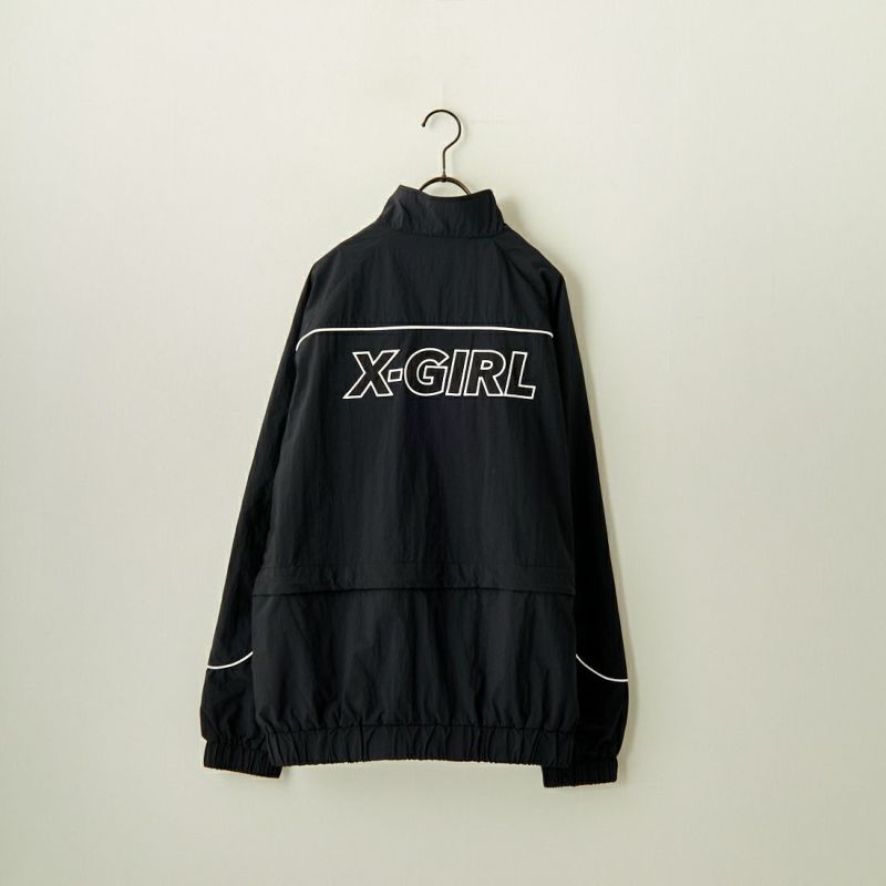 X-girl [エックスガール] コントラストパイピングジャケット 