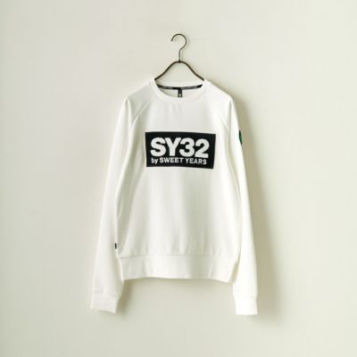 SY32 [エスワイサーティトゥ] ダブルニットエンボスカモ ロゴフーディ
