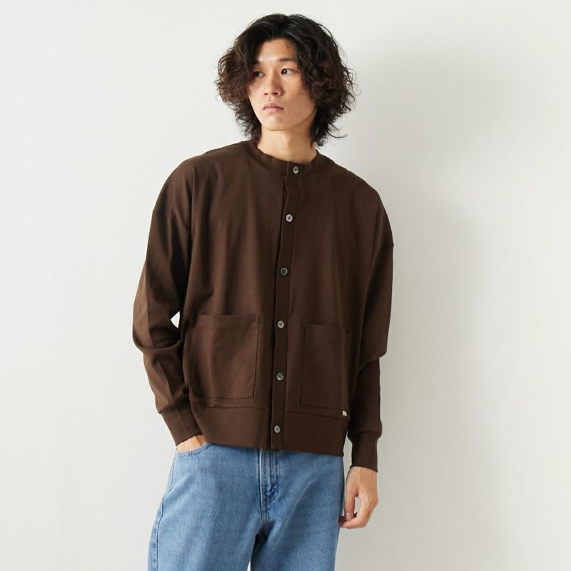 yashikiのOboro Collar Cardigan(BROWN) - シャツ