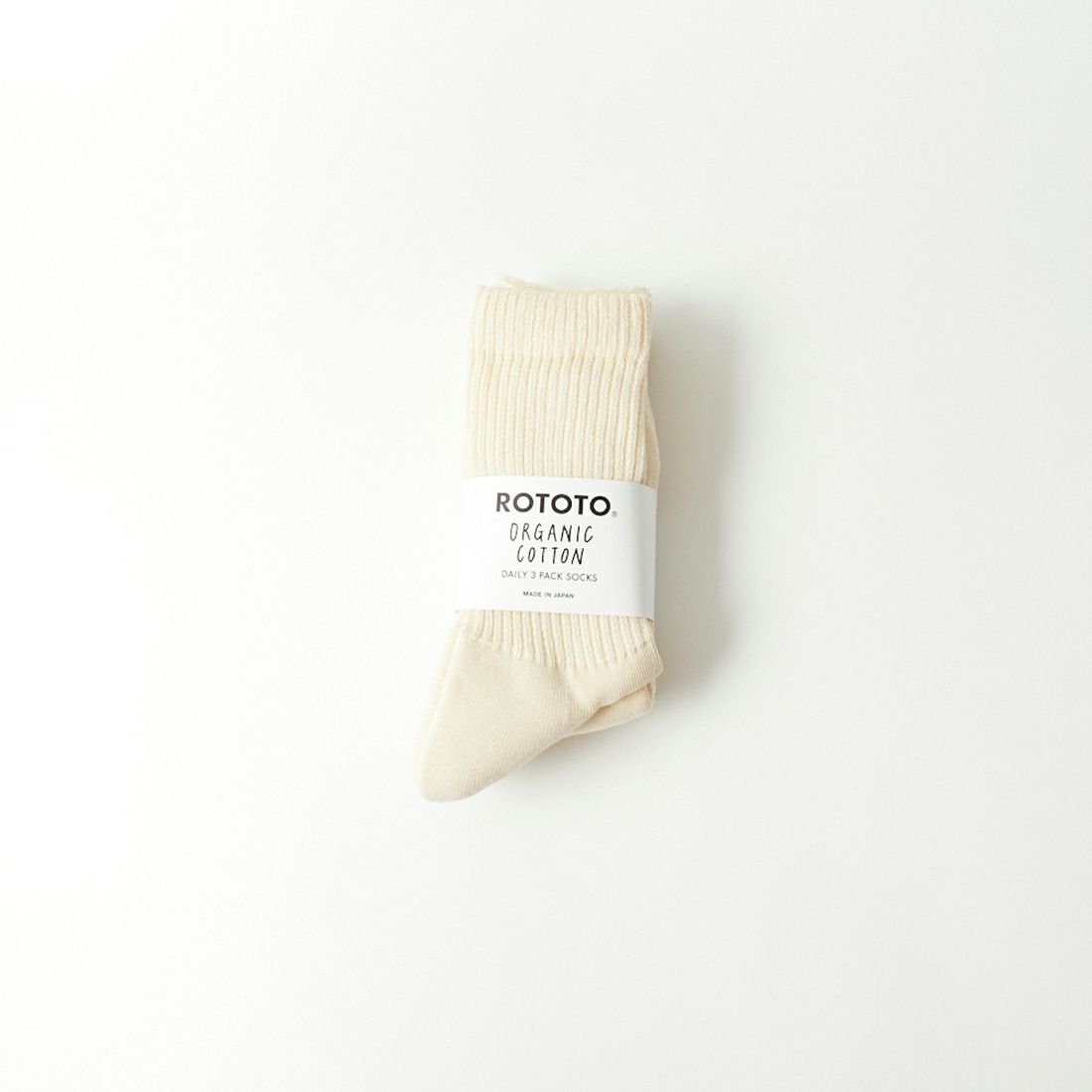 ROTOTO [ロトト] オーガニックコットンソックス [R1123