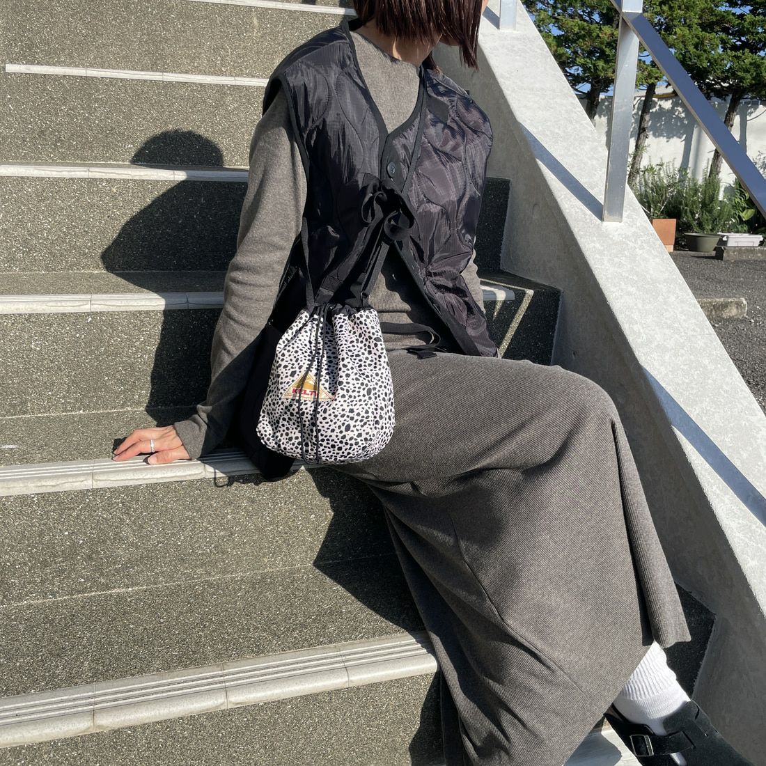 KELTY [ケルティ] DP 巾着ショルダーバッグ [32592431] BEIGE DAL