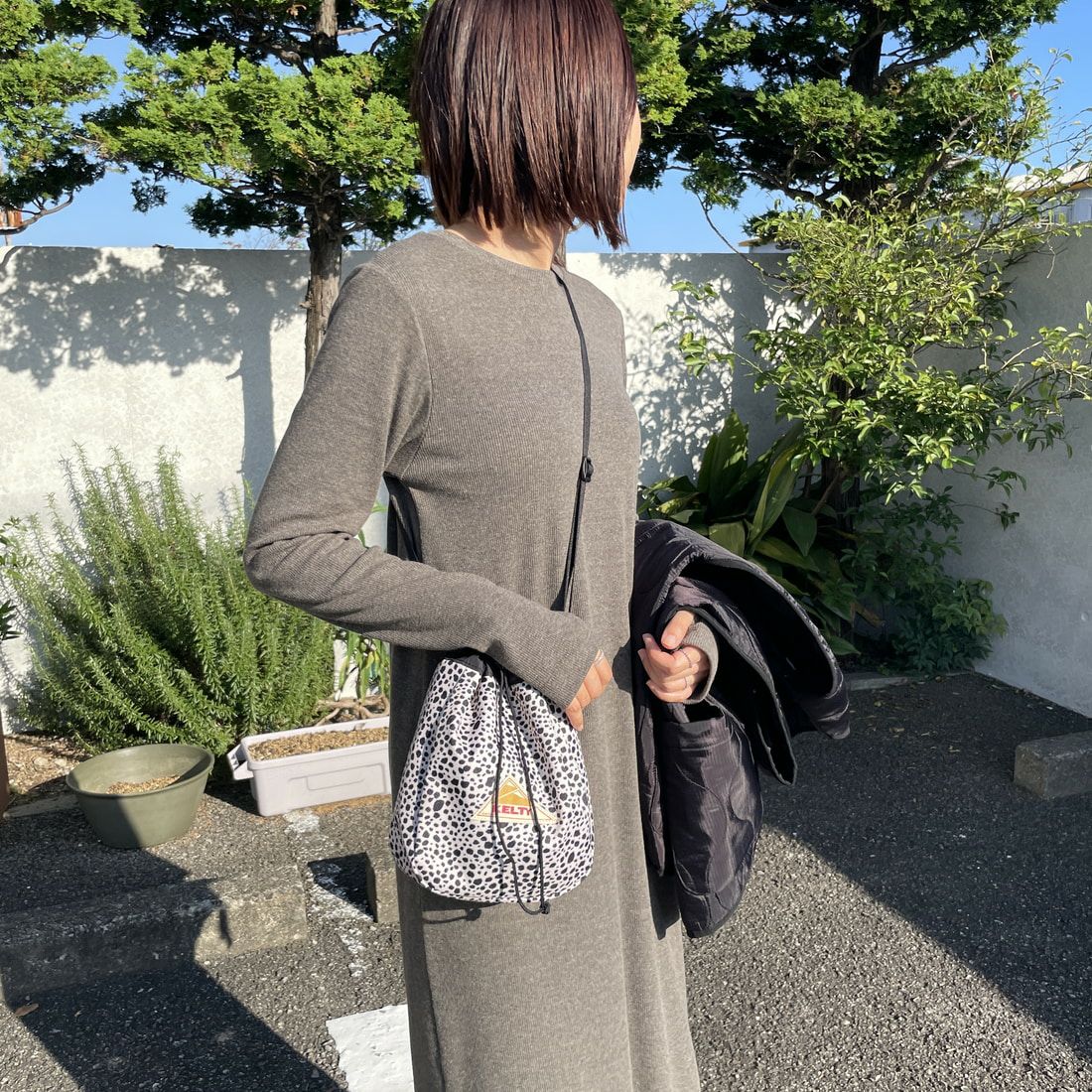 KELTY [ケルティ] DP 巾着ショルダーバッグ [32592431] BEIGE DAL