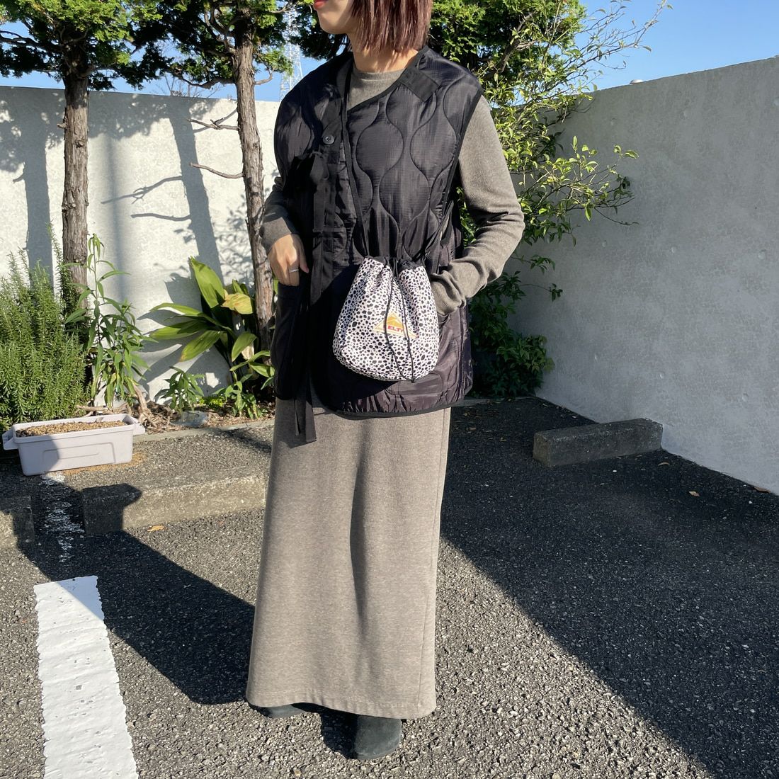 KELTY [ケルティ] DP 巾着ショルダーバッグ [32592431] BEIGE DAL