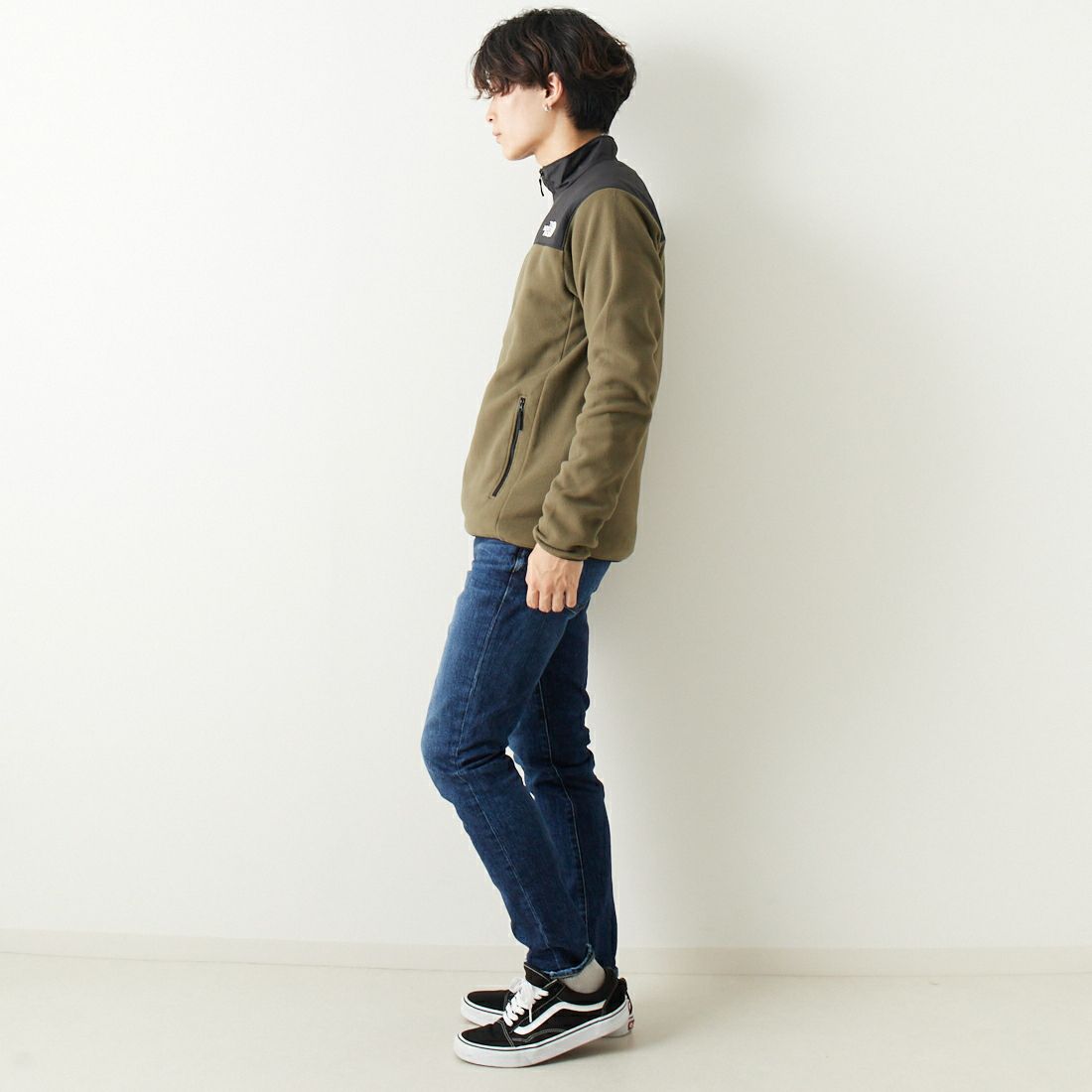 RED CARD TOKYO [レッドカード トーキョー] Rhythm スリムテーパードデニム [71786301VDK] K-VINT DK &&モデル身長：169cm 着用サイズ：28&&