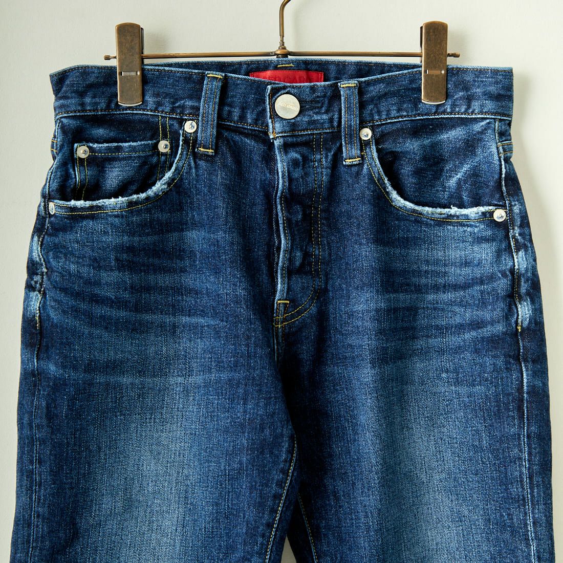 RED CARD TOKYO [レッドカード トーキョー] Rhythm スリムテーパードデニム [71786301VDK] K-VINT DK