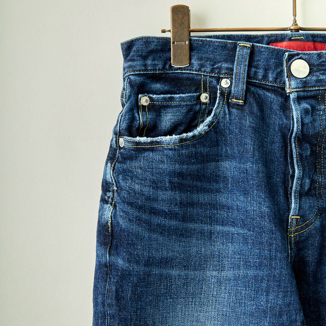 RED CARD TOKYO [レッドカード トーキョー] Rhythm スリムテーパードデニム [71786301VDK] K-VINT DK