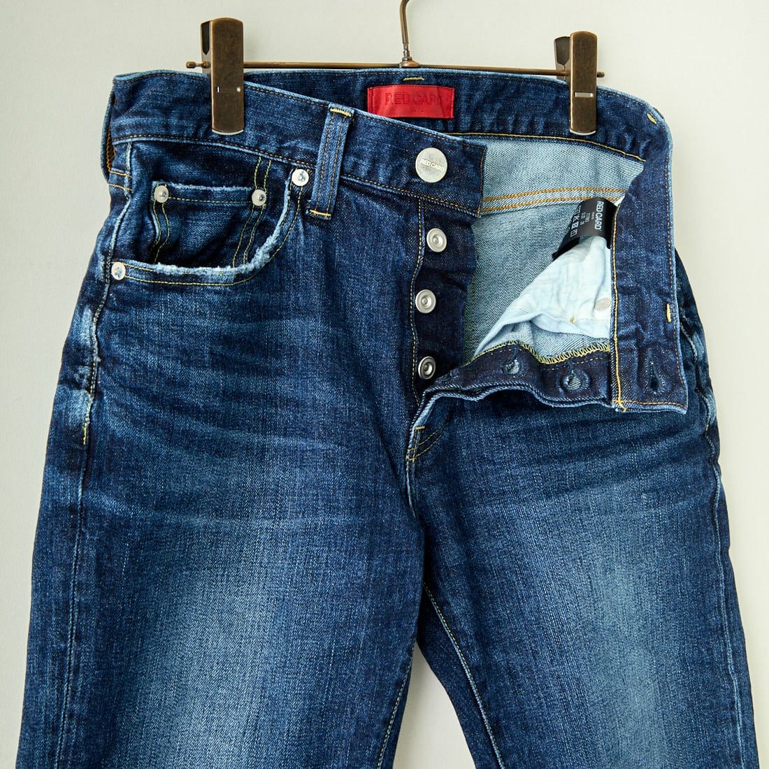 RED CARD TOKYO [レッドカード トーキョー] Rhythm スリムテーパードデニム [71786301VDK] K-VINT DK